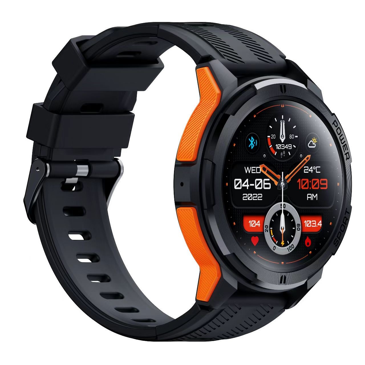 C25 Smart Watch 1.43 Inch 1ATM Waterproof Sport Fitness Smartwatch With Large Battery
