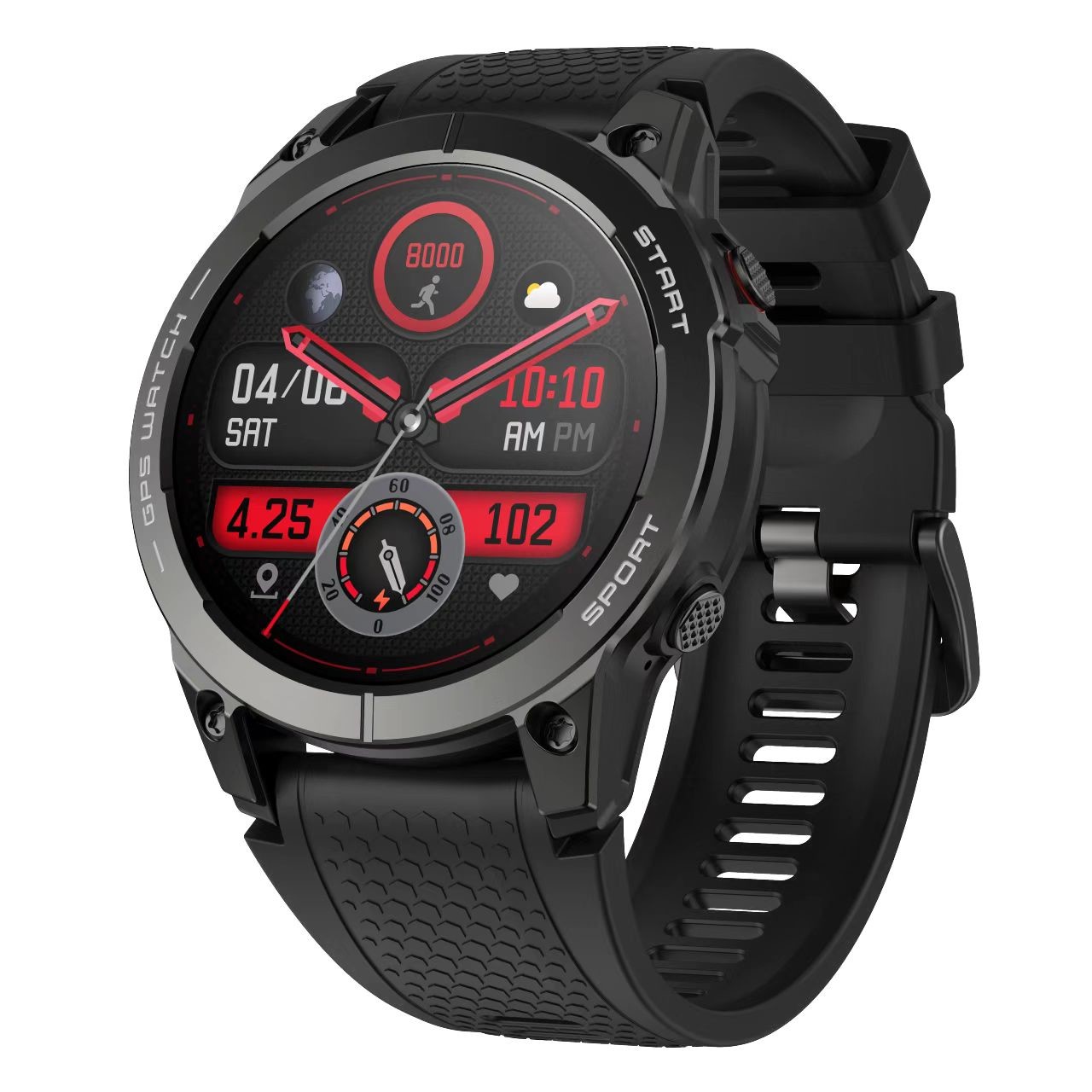 Fitness Tracker BT Call Sport Smart Watch S53 Full Touch Screen Smart Watch Ip68