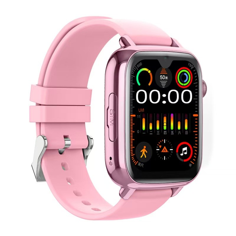 LT34 Kids Smart Watch 1.91 Inch Screen GPS LBS Location Face Unlock Make Friends