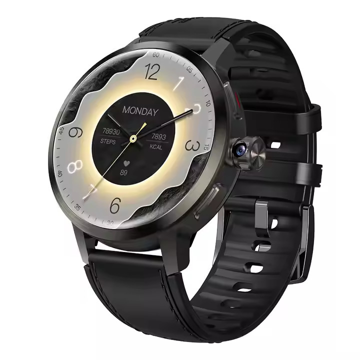 DM82 Global Version 4G Smart Watch 1.75inch AMOLED Screen Rotating Camera Video Call