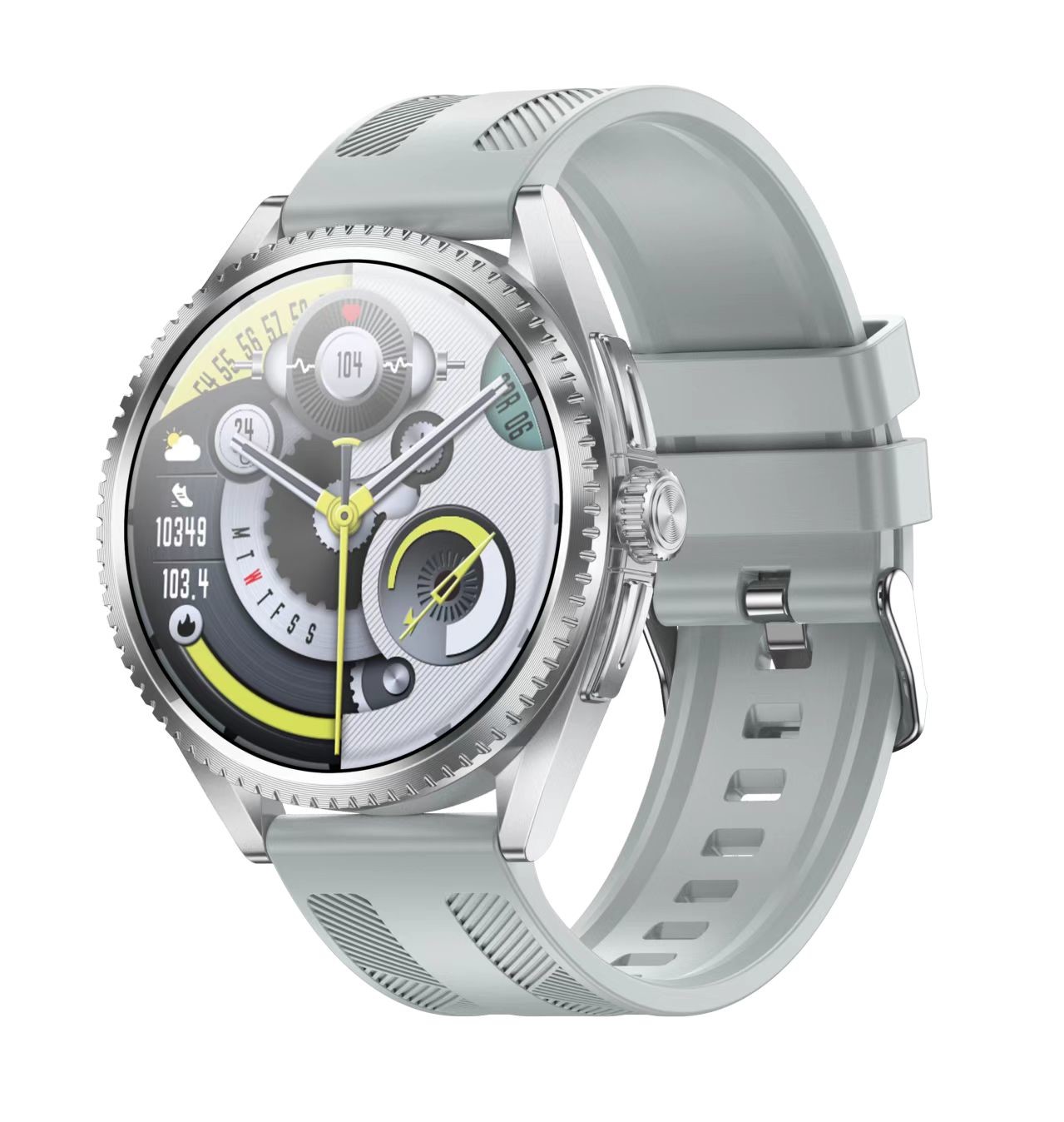 CF52 Sports Men Smart Watch Outdoor Flashlight 1.75