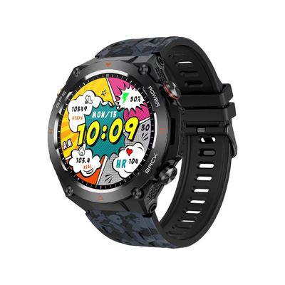 Mężczyźni KC82 Smart Watch Fitness Tracker Zegarek wodoodporny 1ATM Z wysokościowym ciśnieniem powietrza
