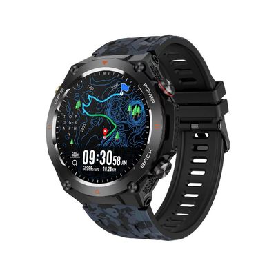 KC82 Sport Smart Watch 1,45 cala Ekran Kompas GPS Tracker 650mAh Bateria dla mężczyzn