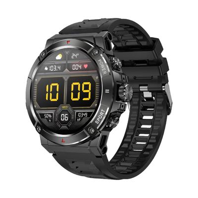 NX8 Pro Mężczyźni Smart Watch 1,43 cali Ekran AMOLED / GPS Pozycjonowanie Smart Watch IP68