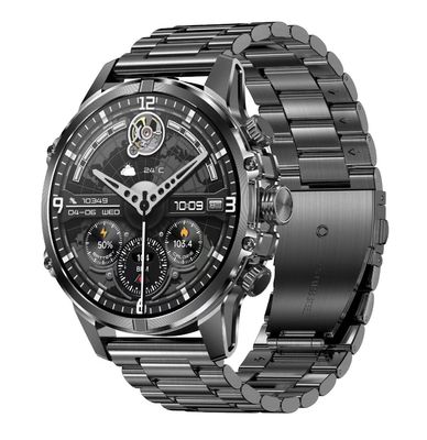 CF53 Mężczyźni na świeżym powietrzu Smart Watch z latarką 1,75 cali