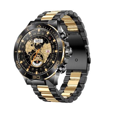 H33 Mężczyźni Smart Watch BT Połączenie IP67 wodoodporny tętno Sporty Asystent głosowy biznesowy